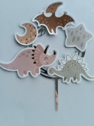 Topper na tort dinozaur 