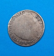 Peru 2 reale 1794 kolonia hiszpańska, srebro 0,896