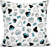 Poszewka Myszka z kokardą 45x45 cm