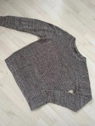 brązowy sweterek klasyczny Janina 4XL 48