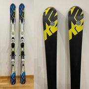 Narty K2 AMP Aftershock 167 + SALOMON Z12