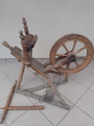 Kołowrotek tkacki, stare wrzeciono 