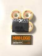 Kółka Nervous 54mm 101A + łożyska Minilogo | Zestaw Skateboardowy