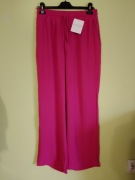 Spodnie wiskoza szeroka nogawka