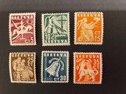 Znaczki pocztowe Litwa Lietuva 1940 rok, czyste