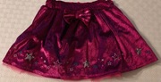mini spódniczka balowa burgund Disney 7-8 lat