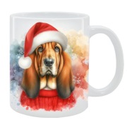 KUBEK Z PSEM Basset hound - PREZENT, PERSONALIZOWANY, 24HWYS