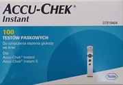 PASKI TESTOWE ACCU-CHEK INSTANT 100 szt do 2027.04.07