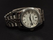 Zegarek mechaniczny automatyczny Seiko mod srebrny nowy