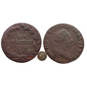 Austria 1 krajcar 1790 Rzadki Literka S Wysyłka Najtaniej 