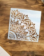 Szablon Mandala (wzór 70x70cm szablon 35x35cm ) malarski, DIY - Nr 19