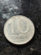 Moneta 10 zł 1988 – PRL | Polska Rzeczpospolita Ludowa