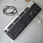 Klawiatura HP KU-0316 USB QWERTY membranowa biurowa przewodowa czarna test