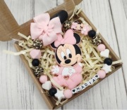 Zawieszka do smoczka imienna gryzak broszka do wóz