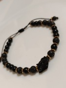 Bransoletka  ochronnaCzarny turmalin ,agat