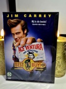 Ace Ventura Psi detektyw Jim Carrey Nowy Folia Snapper Film DVD 