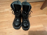 Glany Steel 10 dziurkowe r. 36, prawie nowe