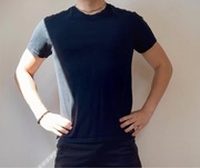 Czarna męska koszulka