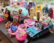 Ogromny zestaw lalek lol