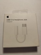 Apple przejściówka z USB-C na gniazdo słuchawkowe 3,5 mm biały