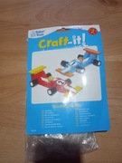 Drewniany samochodzik do złożenia i pomalowania diy