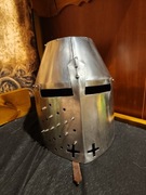 Hełm rycerski Larp