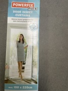 Powerfix biała moskitiera okienna balkonowa 100x220 cm