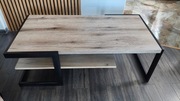 Stolik loftowy handmade stal 124cm/63cm
