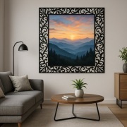 Rama do obrazu plakatu nowoczesne personalizowane wzory malarstwo