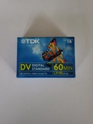 Kaseta Mini DV TDK 60 minut nowa zapakowana