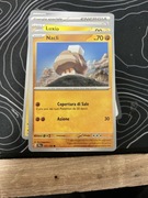 Oryginalna Karta Pokemon Nacli Widoczna na zdjęciu język Włoski