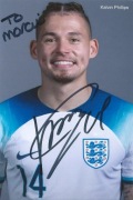 Kalvin PHILLIPS oryginalny autograf! MŚ 2022 Anglia