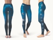 Nowe Legginsy Hippie Habits - Space Tripping - rozmiar XS