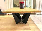 Duży stół do jadalni, dębowy blat