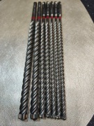 Wiertła hilti zestaw 9 sztuk!!!!!!