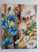 Obraz malowany ręcznie farbami akrylowymi 