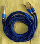 CROSSZONE CZ-1 CZ-8A CZ-10 KABEL 4.4mm 1.2m VIABLUE EPC-4 MIEDŹ CYNOWANA