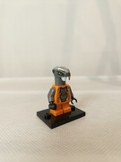 LEGO Ninjago Chokun Minifigurka 9450 Krótkie nogi Pomarańczowy wąż
