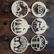 Bombki ozdobne choinkowe