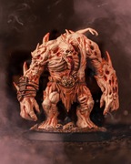 Flesh Golem – Zrodzony z Koszmaru - Figurka - 32mm 14K zgodna z DnD RPG 