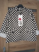 Narzutka żakiet Wendy trendy szachownica 