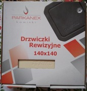 Parkanex (AMSTAL) Drzwiczki rewizyjne 14 x14 cm kremowe szczelne 