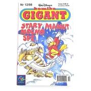 Komiks Gigant Nr 12 / 98 Stary mamut Mocno Śpi