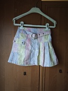 Spódnica dziewczęca rozmiar 140 pastelowa z paskiem