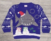 Sweter George świąteczny 2-3 lata bałwan NOWY 