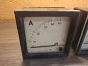 stary amperomierz tablicowy 0-60A kl.1,5 1964r