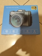 Cyfrowy aparat fotograficzny 6K Ultra HD.