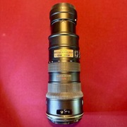 OBIEKTYW NIKON AF-S VR NIKKOR 70-200 mm  wraz z mocowaniem NIKON FTZ2