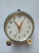 ZEGAR BUDZIK POLTIK MINIATURA RZADKOŚĆ