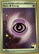 Basic Psychic Energy - COSMOS HOLO ze stampem Play! Pokemon (Prize Pack)